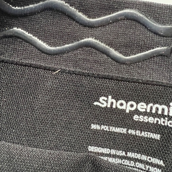 Shapermint Fresh Control Mid-Waist Shaper Bike Shorts S Black New with tags - Picture 3 of 7